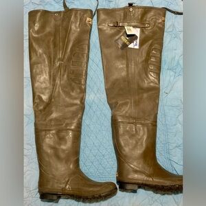 New! RedHead Bone-Dry Waterproof Hobbs Creek Cleated Hip Waders for Men!